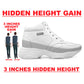 Men's 3 Inch Hidden Height Increasing Casual Outdoor Sneakers Boot in Eva Sole