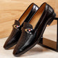 BXXY Men's Faux Leather Casual Mocassins Slip-on Shoe