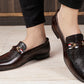 BXXY Men's Faux Leather Casual Mocassins Slip-on Shoe
