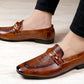 BXXY Men's Faux Leather Casual Mocassins Slip-on Shoe
