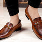 BXXY Men's Faux Leather Casual Mocassins Slip-on Shoe