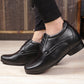 BXXY Men's 3 Inches Hidden Height Increasing Faux Leather Formal Derby Lace-up Elevator Shoes