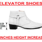 BXXY Men's New Height Increasing with Strapped Zipper and Buckle Boots for All Occassions and All Seasons