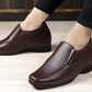 Men's 3 Inch Hidden Height Increasing Office Wear Slip-on Shoes