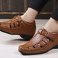 Men's All New 3 Inch Hidden Height Increasing Office Wear Elevator Roman Sandals