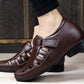 Men's All New 3 Inch Hidden Height Increasing Office Wear Elevator Roman Sandals