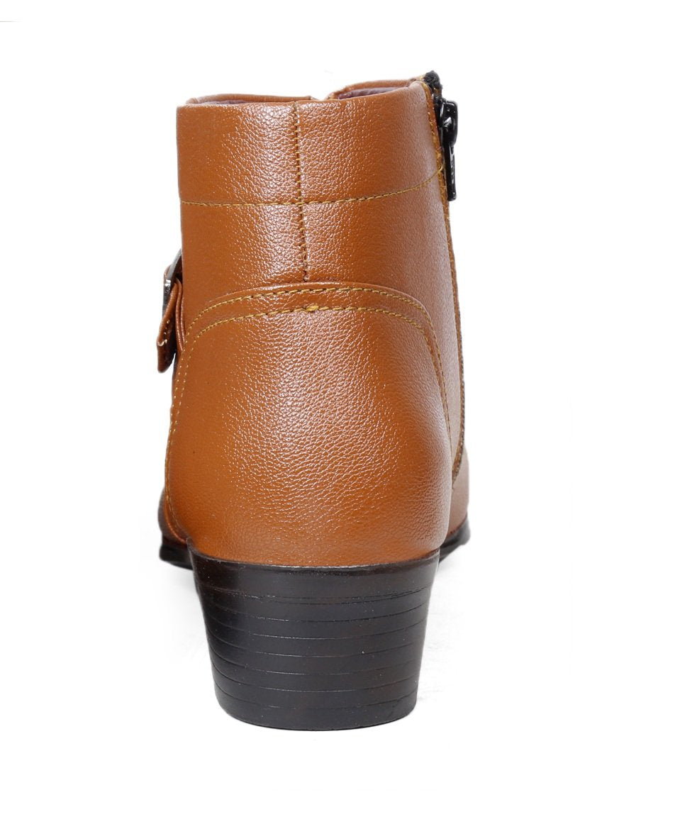 BXXY Men's New Height Increasing Strap and Buckle Boots