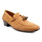 BXXY Mens Suede Height Increasing Casual Moccasins Shoes All Occasions