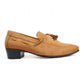 BXXY Mens Suede Height Increasing Casual Moccasins Shoes All Occasions