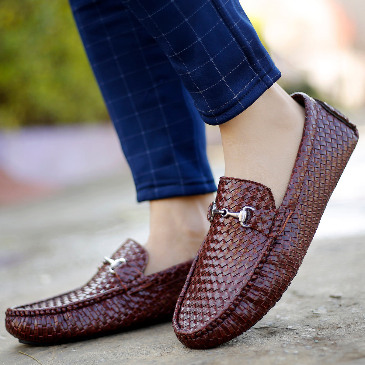 BXXY Men's Casual Slip-on Driving Shoes