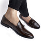 BXXY Men's Stylish Formal Faux Leather Mocassins Slip-On Shoes
