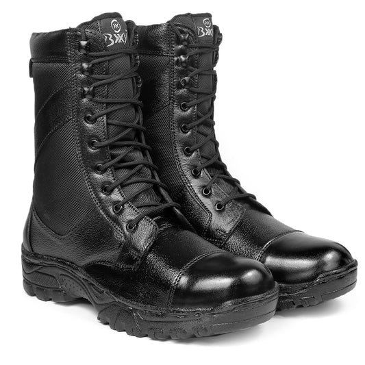 BXXY Men's Pure Leather Army Boots