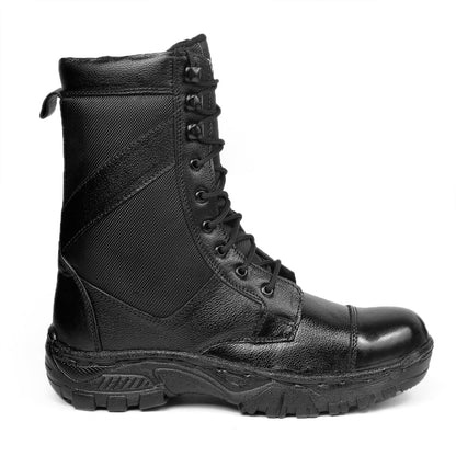 BXXY Men's Pure Leather Army Boots