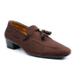 BXXY Mens Suede Height Increasing Casual Moccasins Shoes All Occasions