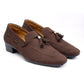 BXXY Mens Suede Height Increasing Casual Moccasins Shoes All Occasions