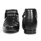 BXXY 3 Inch (7.6 cm) Height Increasing Casual Leather Roman Sandals for All Occasions (Instant 3 Inches Hidden Height Gainer)