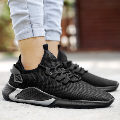 Men/s Casual Mesh Material Sports Shoes