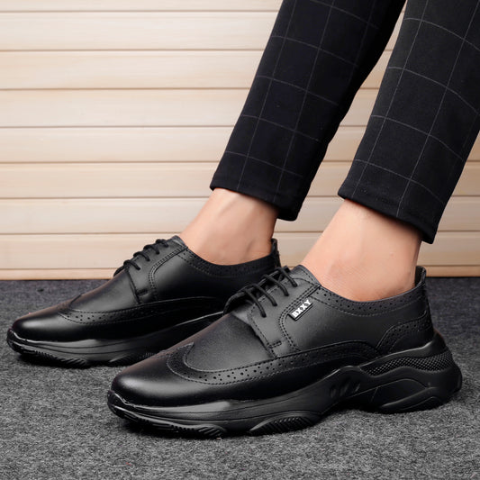 Men/s British Brogues Casual Sneakers For Daily Wear