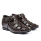 BXXY 3 Inch (7.6 cm) Height Increasing Casual Leather Roman Sandals for All Occasions (Instant 3 Inches Hidden Height Gainer)