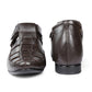BXXY 3 Inch (7.6 cm) Height Increasing Casual Leather Roman Sandals for All Occasions (Instant 3 Inches Hidden Height Gainer)