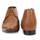 BXXY 9 cm (3.5 Inch) Height Increasing Formal and Casual Pu Leather Derby Boots for All Occasions