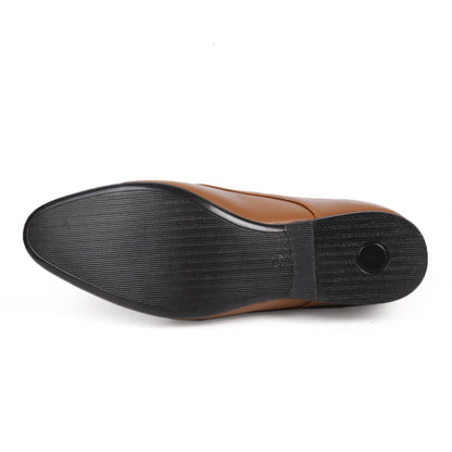 BXXY Mens Formal Height Increasing Derby Shoes Lift upto 9CM