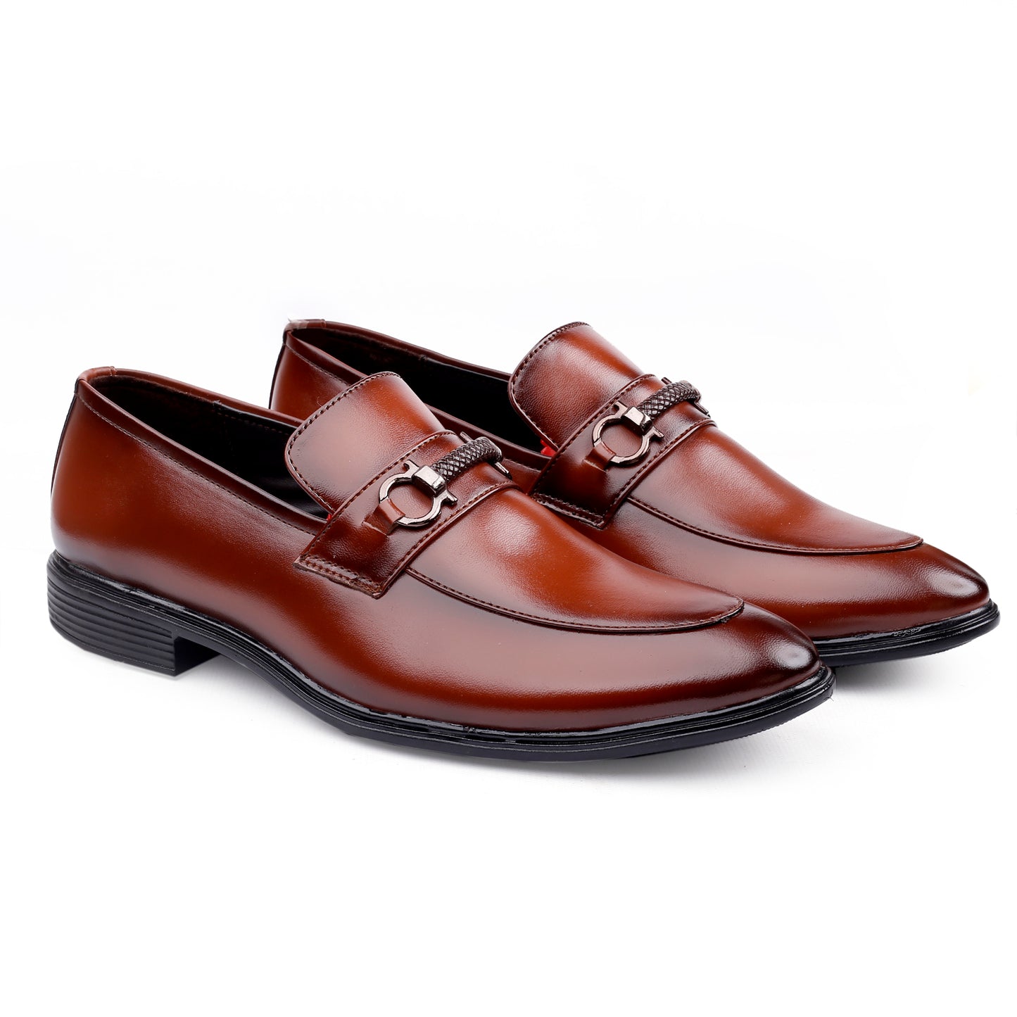 Men's Formal Slip-on Synthetic Black Shoes
