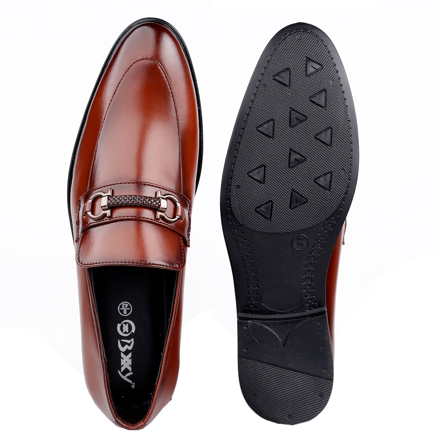 Men's Formal Slip-on Synthetic Black Shoes