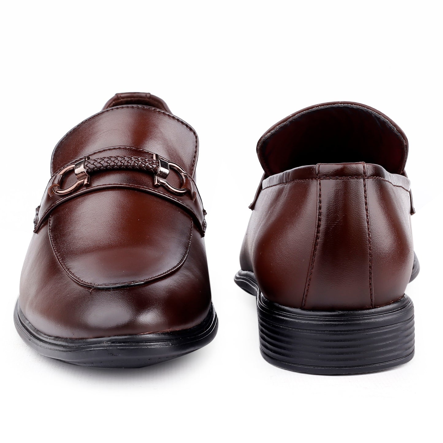 Men's Formal Slip-on Synthetic Black Shoes