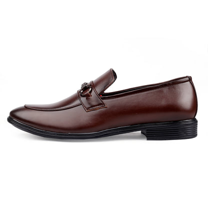 Bxxy's Faux Leather Partywear Slip-ons for Men