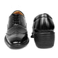 Men's Stylish Full Brouge Height Increasing  Lace-up Shoes
