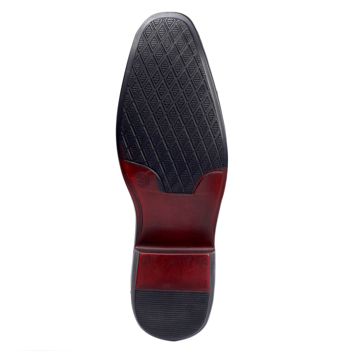 Men's Stylish Full Brouge Height Increasing  Lace-up Shoes