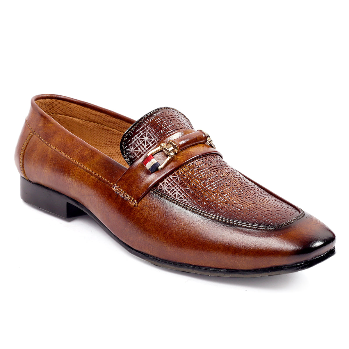 BXXY Men's Faux Leather Casual Mocassins Slip-on Shoe
