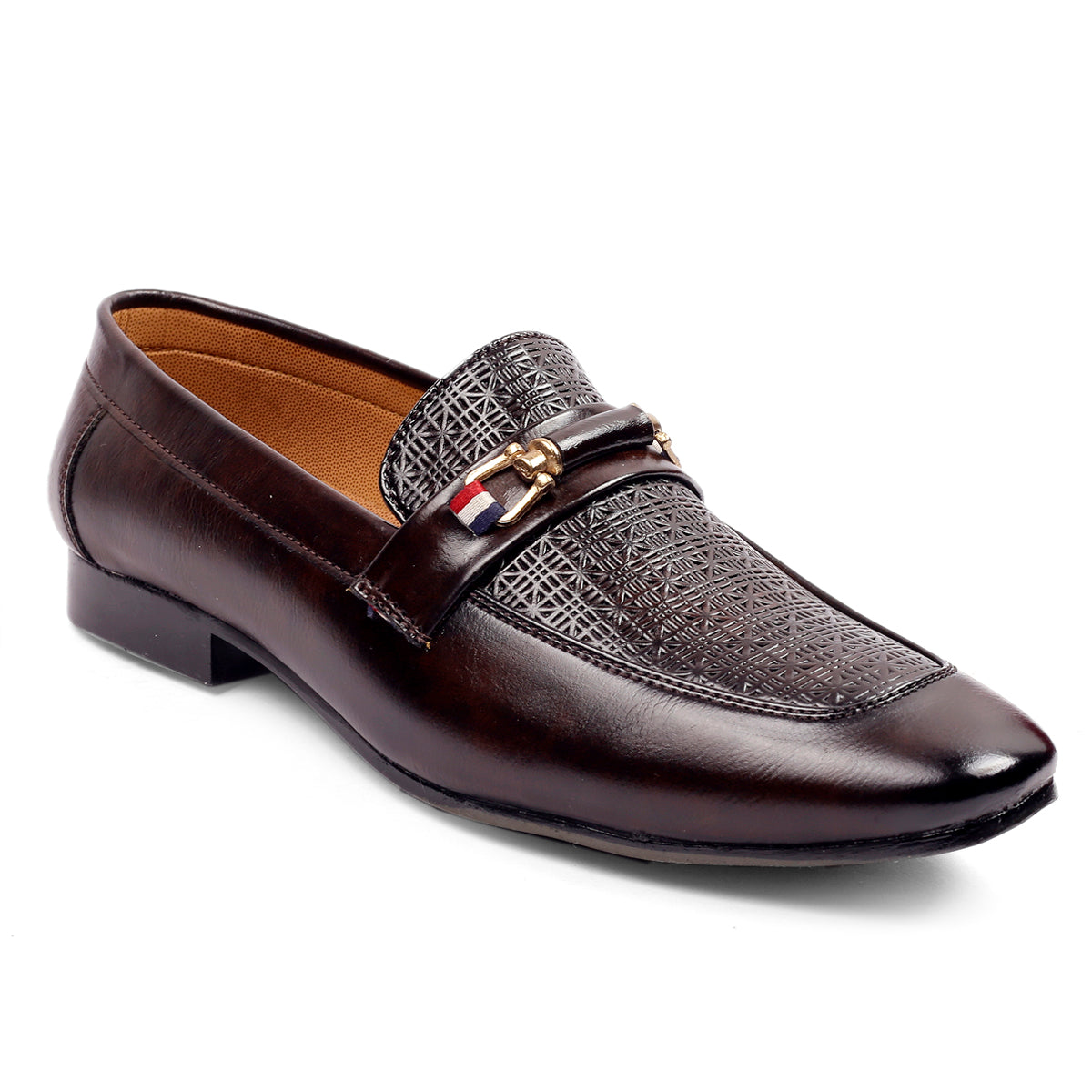 BXXY Men's Faux Leather Casual Mocassins Slip-on Shoe