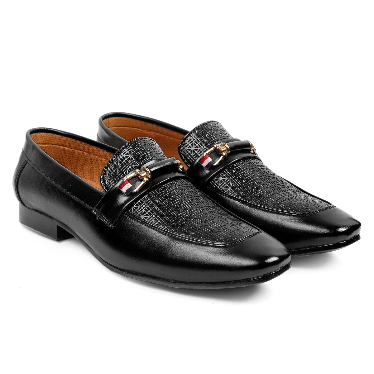 BXXY Men's Faux Leather Casual Mocassins Slip-on Shoe