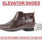 BXXY 3.5 Inch Hidden Height Increasing Formal Derby Boots For Men