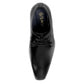 Men/s Height Increasing Derby Faux Upper Formal Wear Black Lace Up Shoes